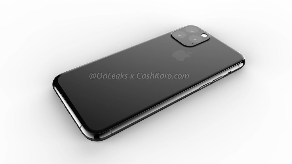 Renderings zeigen iPhone 11 neue GlasRückseite, Triple