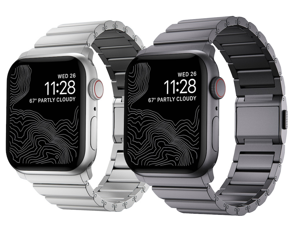 Aluminium-Armbänder leichte kündigte Apple › Macerkopf für an Nomad Watch