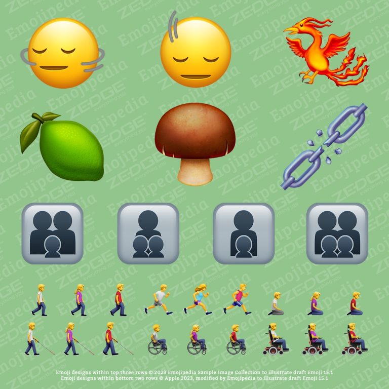 iOS 17.4 Beta führt neue Emojis ein, darunter Phoenix und Limette › Macerkopf